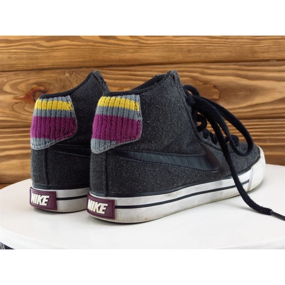 Nike Size 5.5 Women Sneaker Black Fabric‎ M - Picture 6 of 10